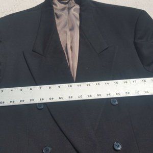 sz21x33x15 RISERVA SUIT JACKET BLACK ASO 00072